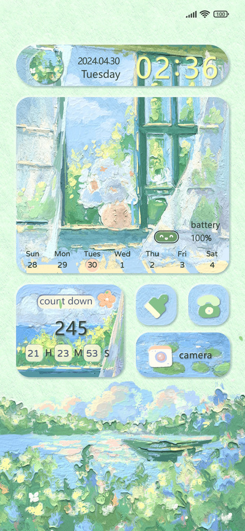 Afternoon window preview