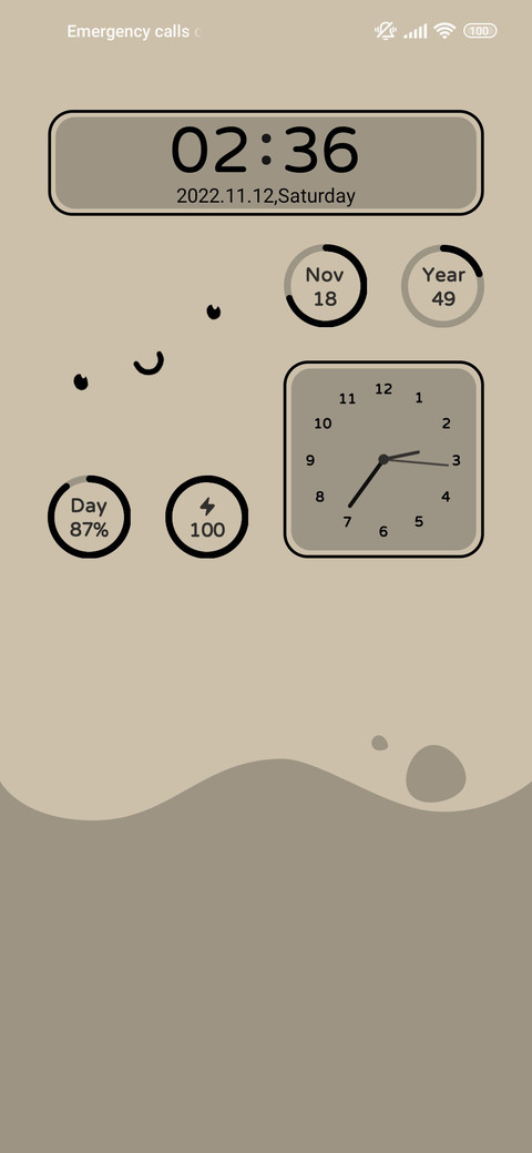 Grey cool color preview