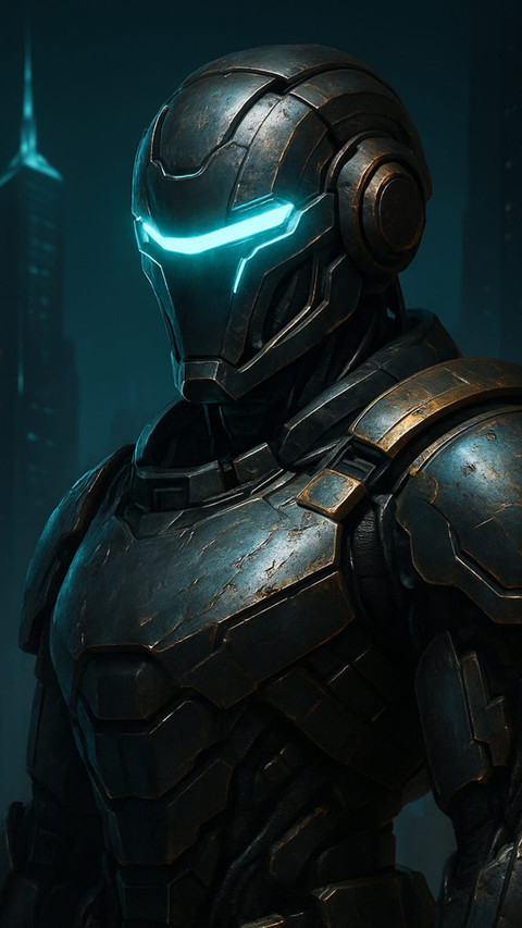 blue vision armor preview