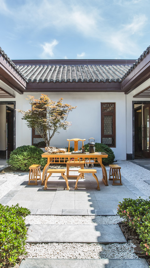 Good 0 courtyard or Chinese style preview