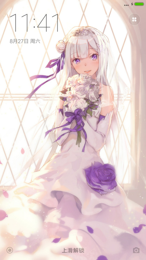 （下载抽红包）Re：从零开始的异世界生活婚纱艾米莉亚 preview