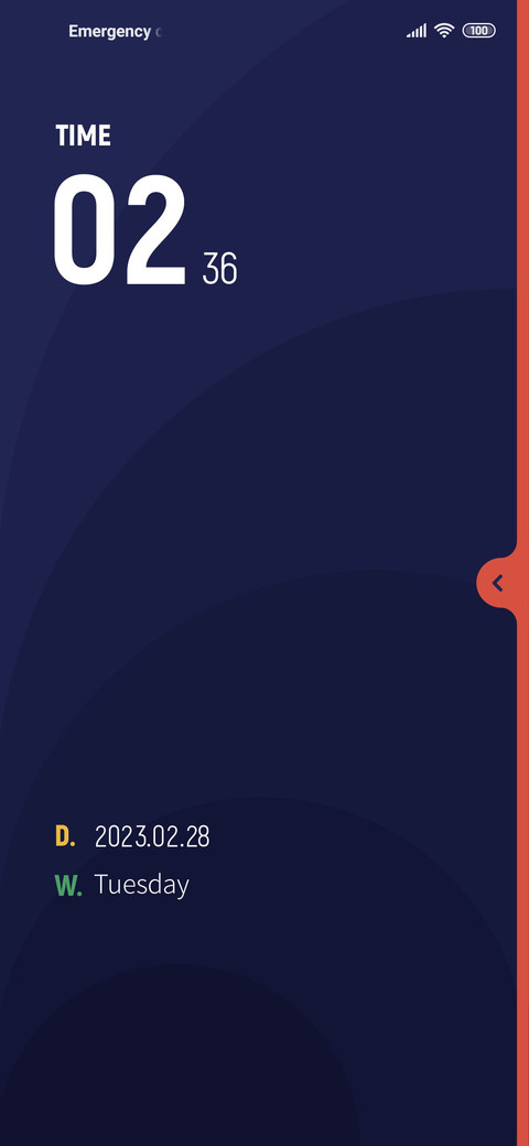 Minimalist preview