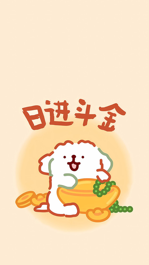 线条小狗好运来 preview