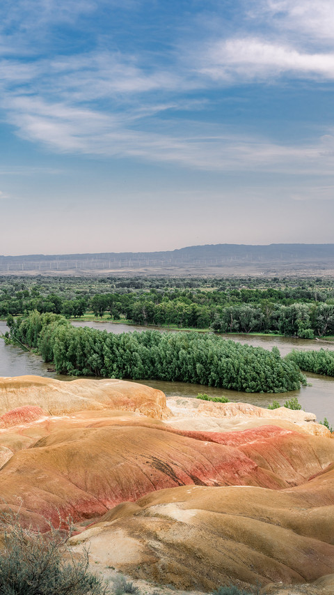 The magical landform of wucaitan in burqin preview
