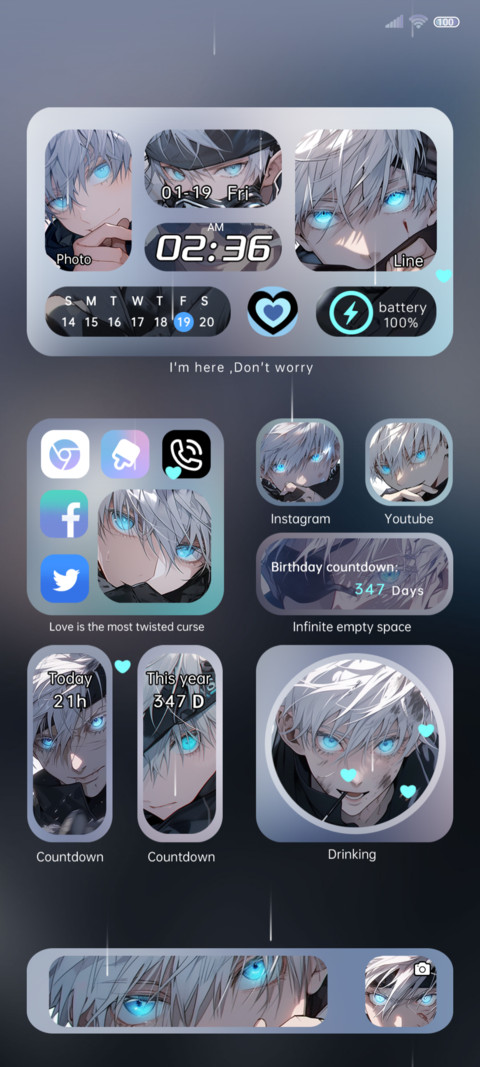 White haired boy preview