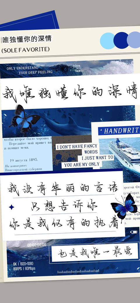 我唯独懂你的深情 preview