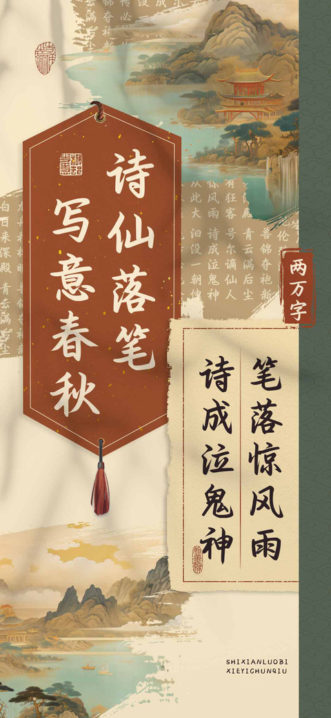 诗仙落笔写意春秋 preview