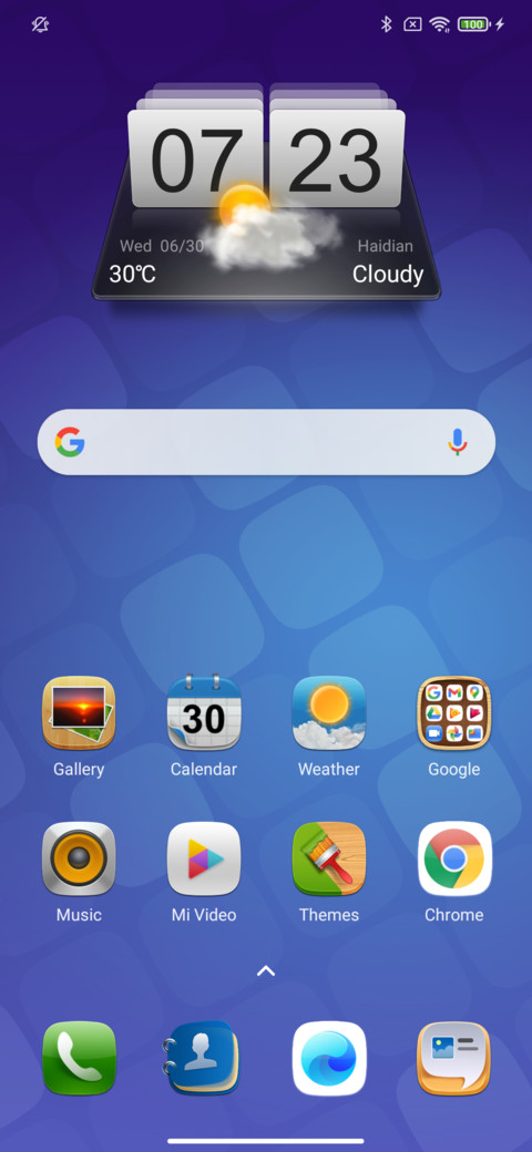 MIUI V1 preview
