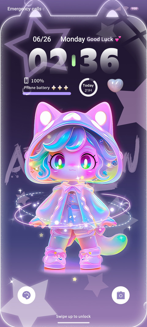 Crystal Cat Girl preview