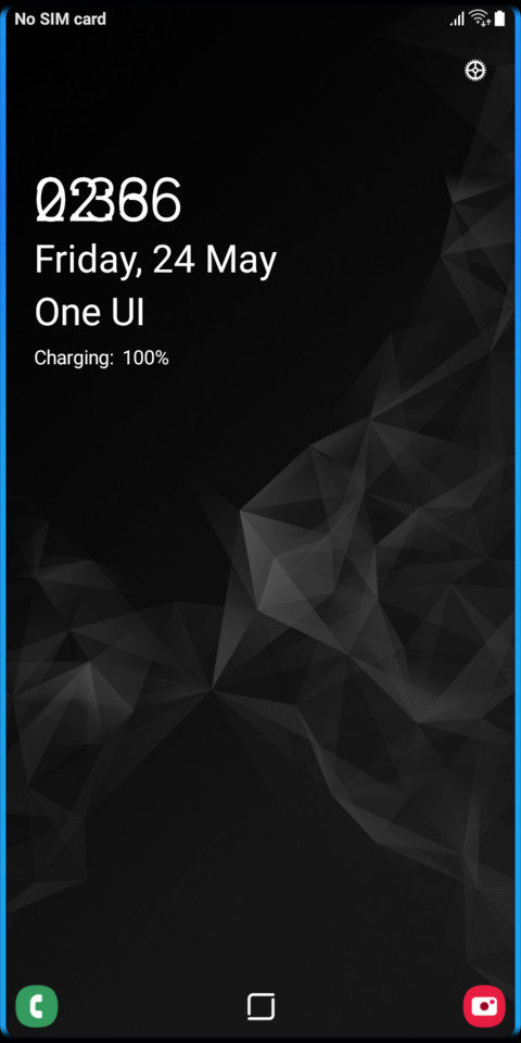 One UI DARK_DWM19 preview