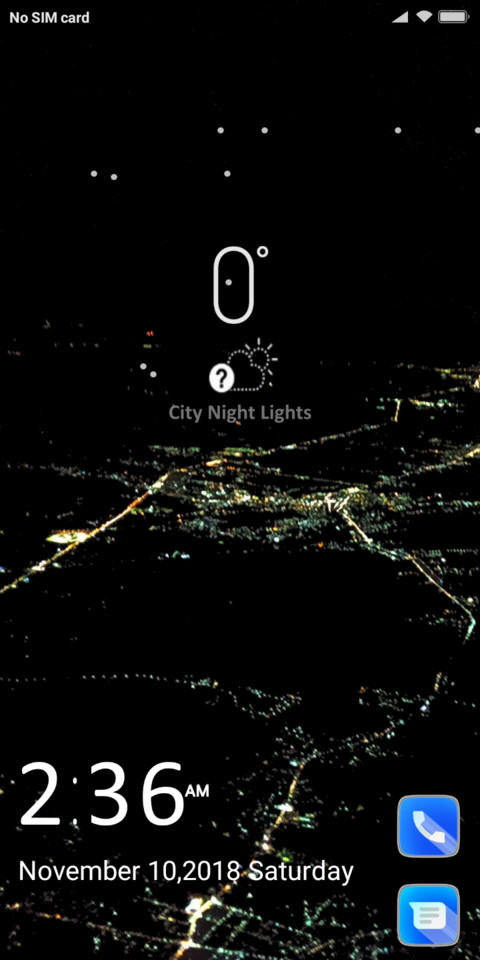 City night lights preview