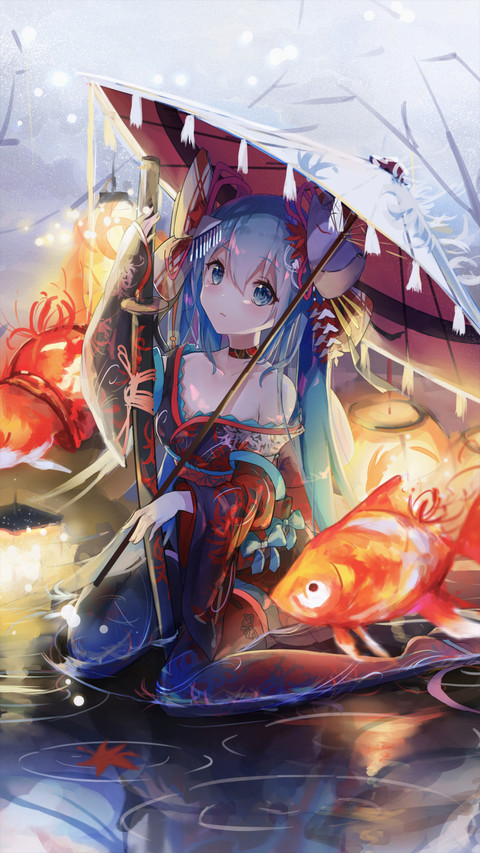 伞下少女 preview