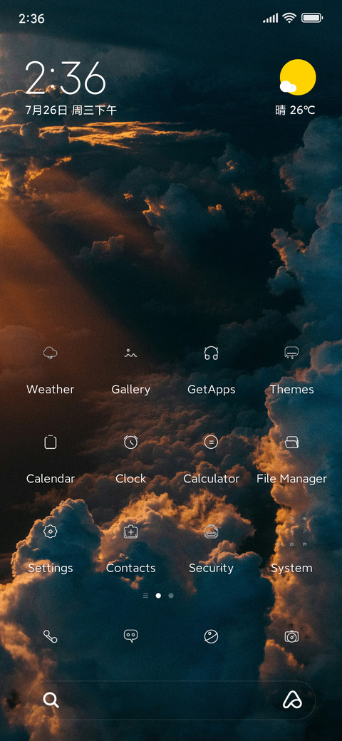 Clarus Widgets preview