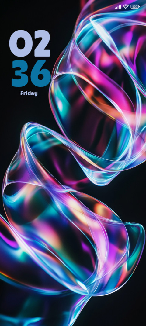 Neon Ribbons preview