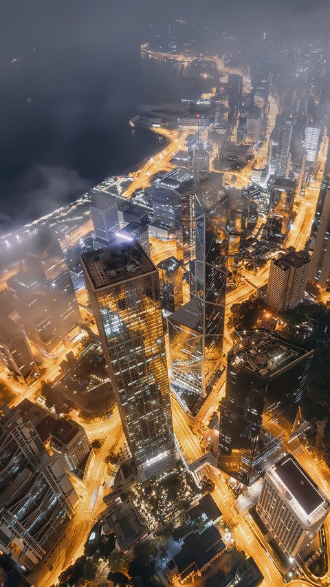 Urban Landscape Buildings in Hong Kong, China preview