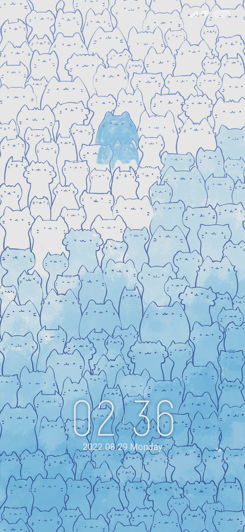 Blue kitten preview