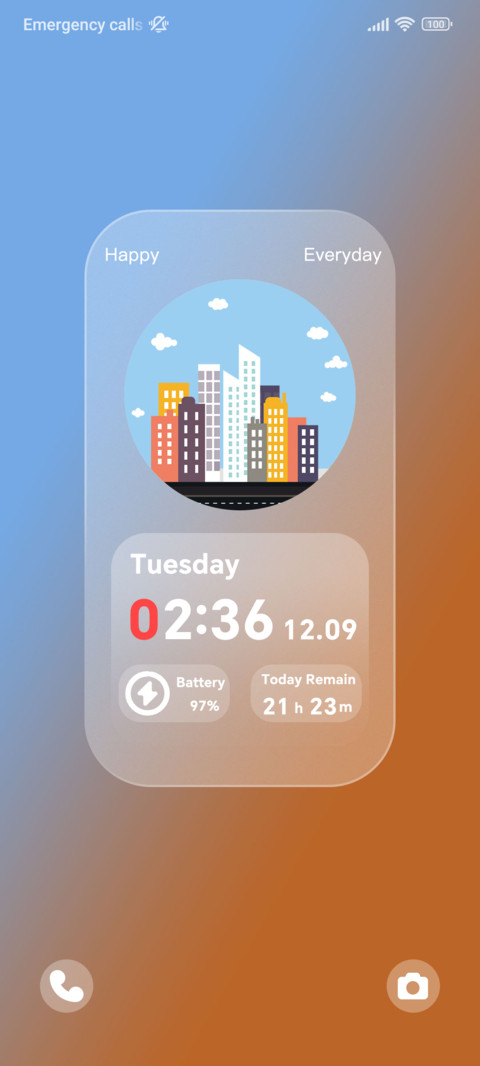 Warm Glow City preview