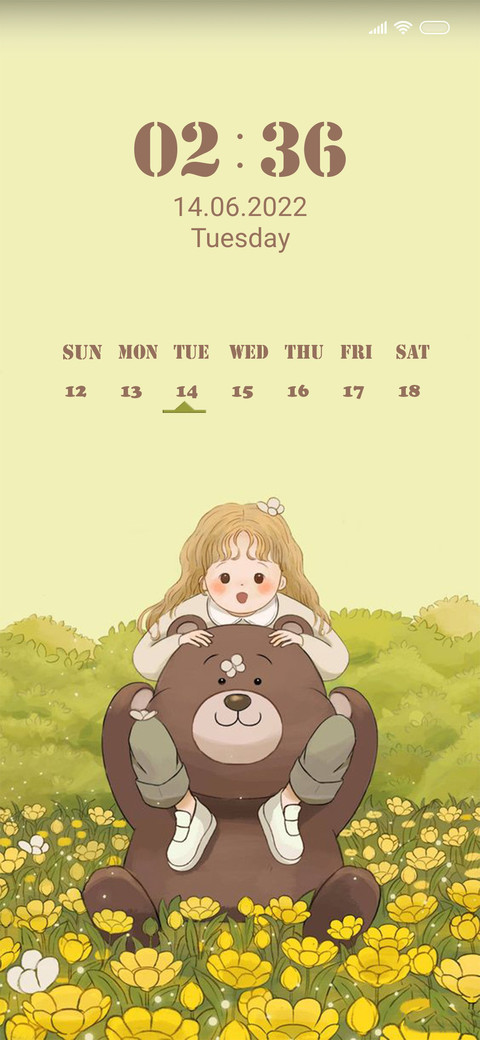 LittLe Girl & Bear preview
