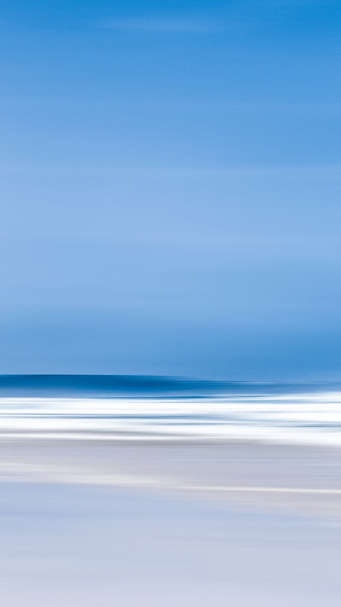 Dreamy ocean coast long exposure preview
