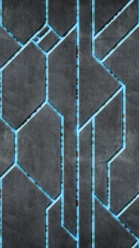 Futuristic metallic texture preview