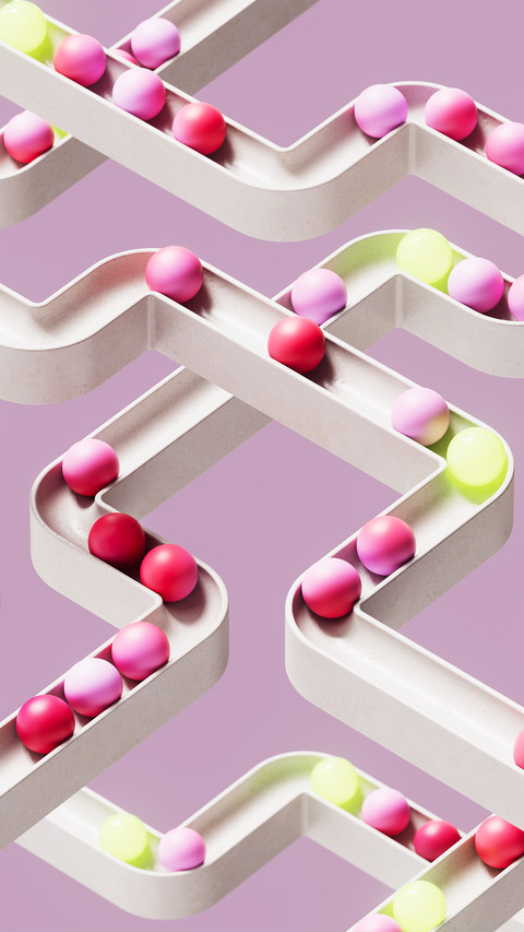 The pink ball is rolling preview