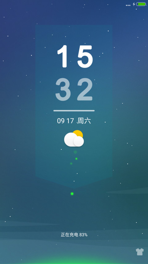 盐 多锁屏壁纸+多状态时钟  preview