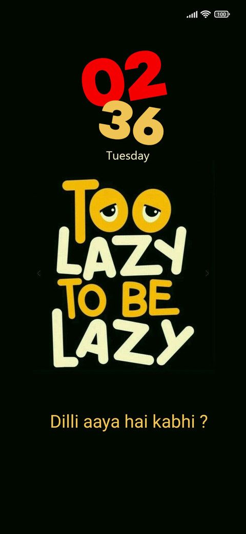 Too Lazy preview