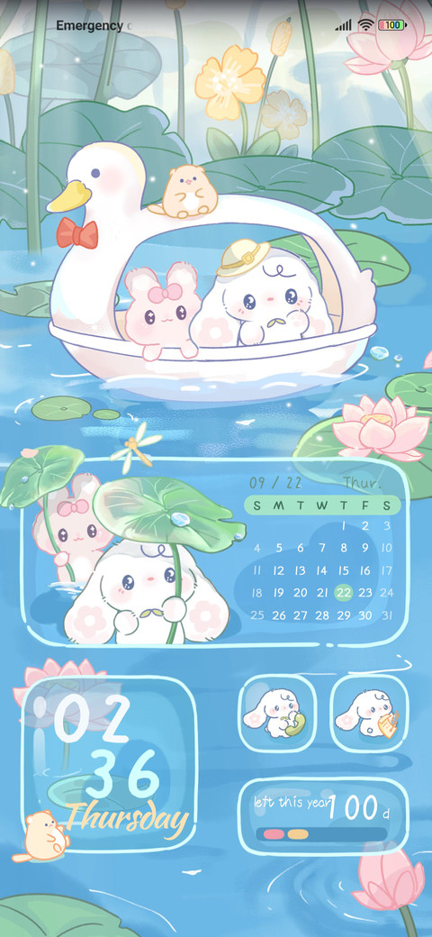 Healing lotus pond preview