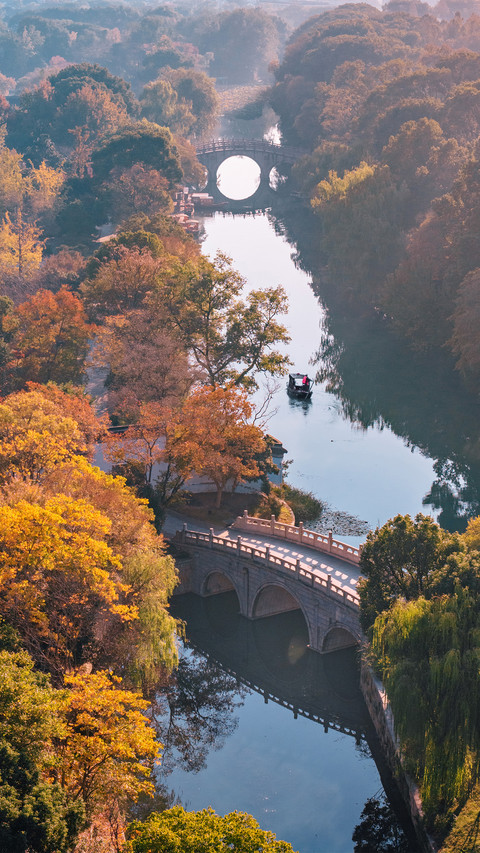 The autumn scenery of tiger hill preview