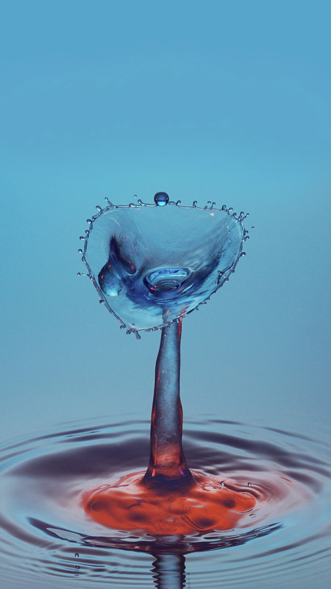 Freeze water droplets preview