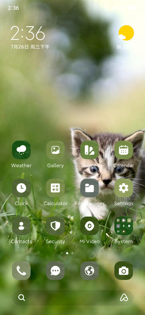 Green Cat preview