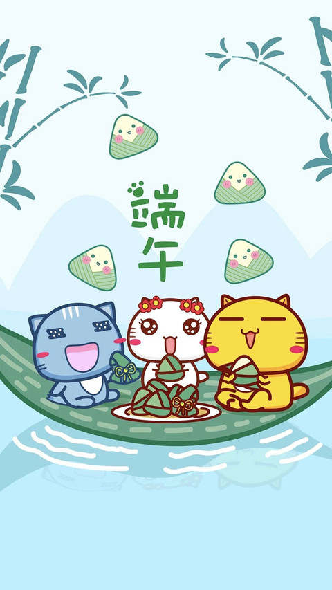 端午节卡通插画-锐景创意 preview