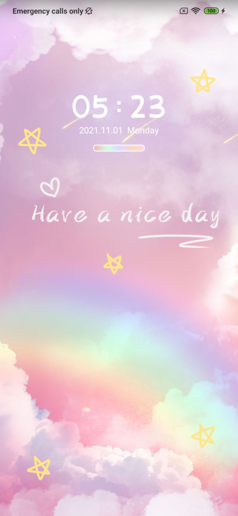 Wallpaper pink sky preview