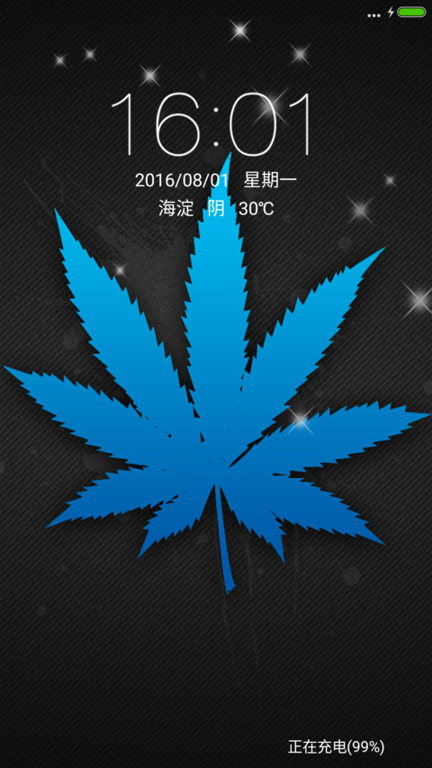 蓝色枫叶 preview