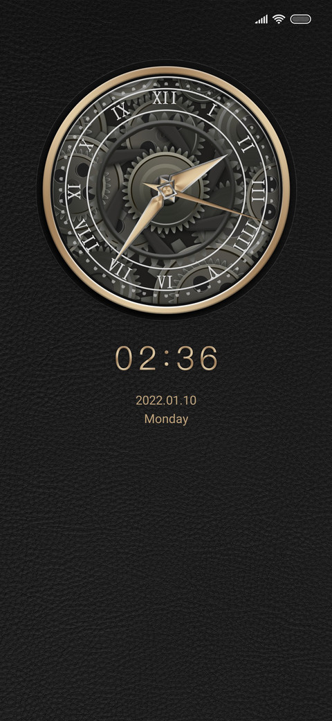 Gear clock preview