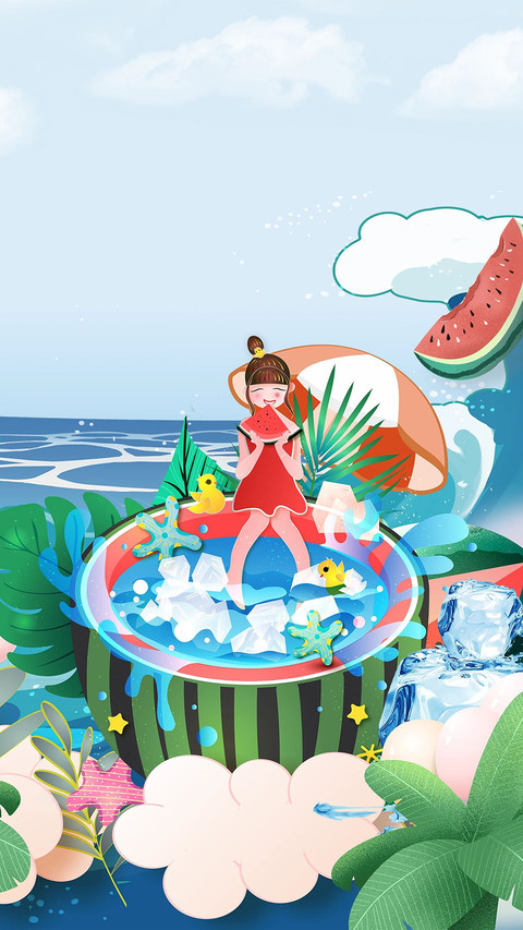 大暑至夏正浓-锐景创意 preview