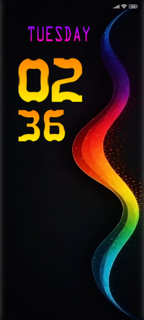 colorful curve preview