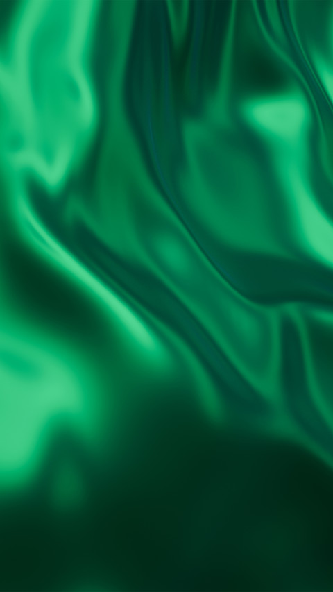 Flowing green silk preview