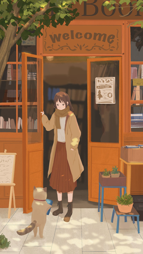 Waiting for you at the bookstore. preview