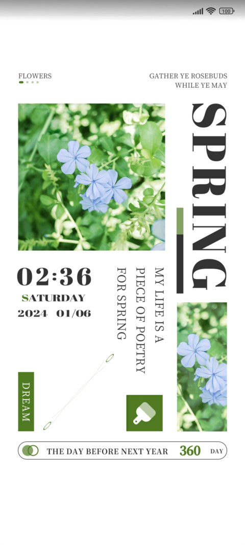 Spring poetic preview