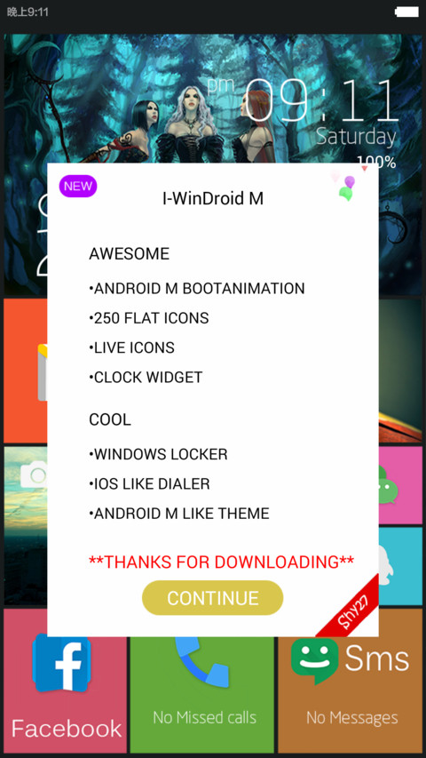 I-WinDroid M preview