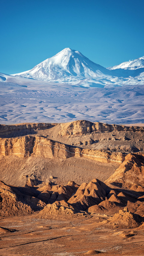 Beautiful Snow Mountain Landscape preview