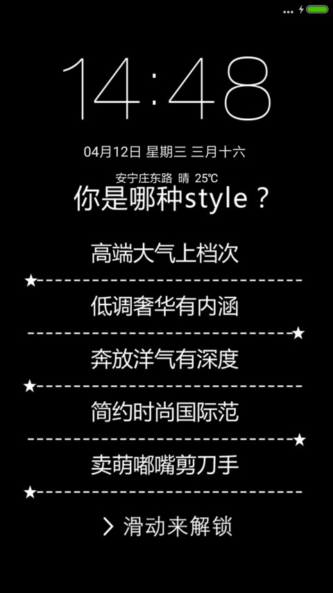 style preview