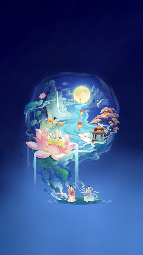 中秋至万物皆团圆-锐景创意 preview