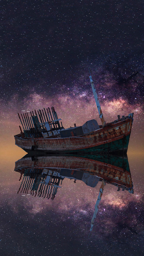 Starry night ship 96 preview
