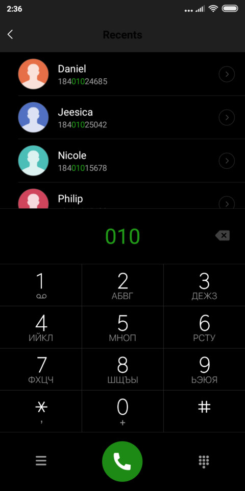 Aspect Rus miui theme