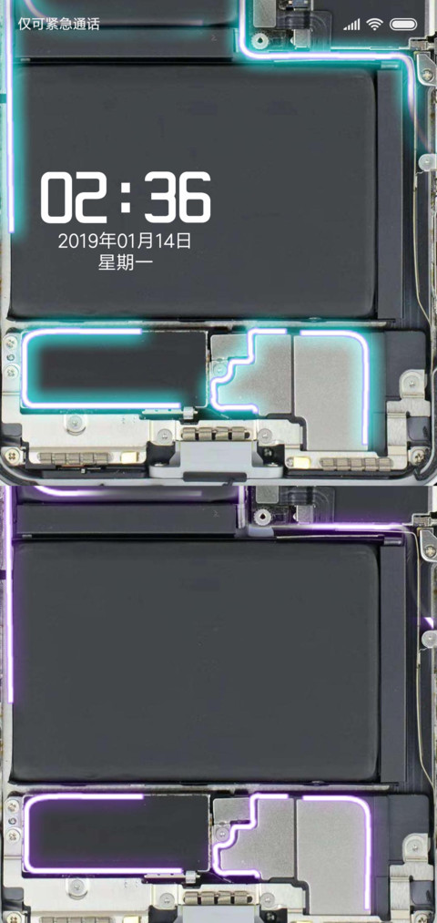 炫酷动态电池锁屏 preview