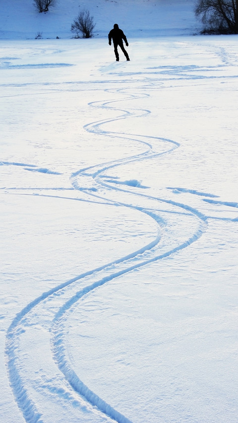 Winter snow preview