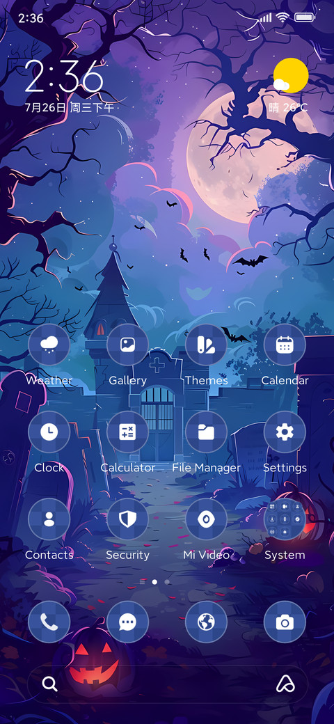 Moonlit Graveyard preview