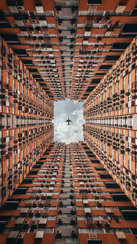 The Plane Flies Over The Roof preview